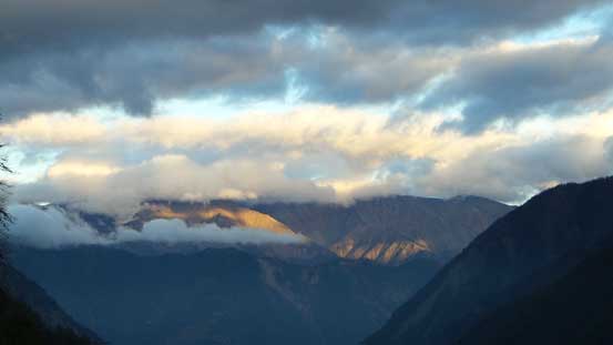 Gorgeous evening colours