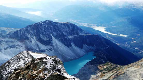 Rethel Mountain and Wedgemount Lake