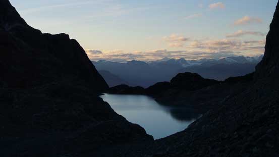 Started to see Wedgemount Lake again