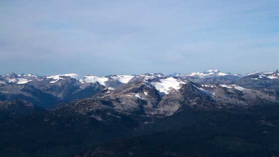 Rainbow Mountain in the foreground