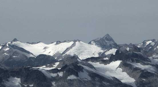Ashlu Mountain is that pointy peak