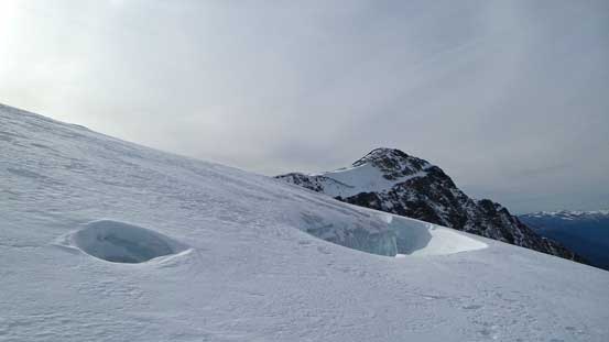 I had to re-ascend all the way back to Mt. Cook