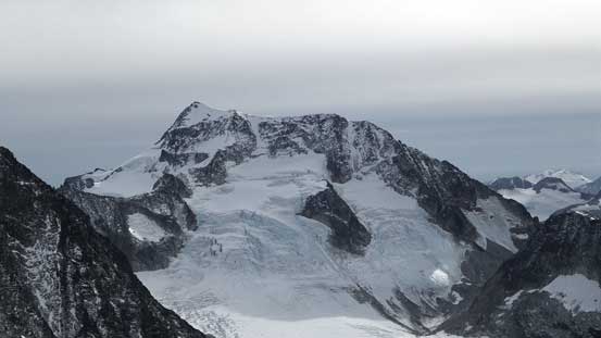 The massive Wedge Mountain