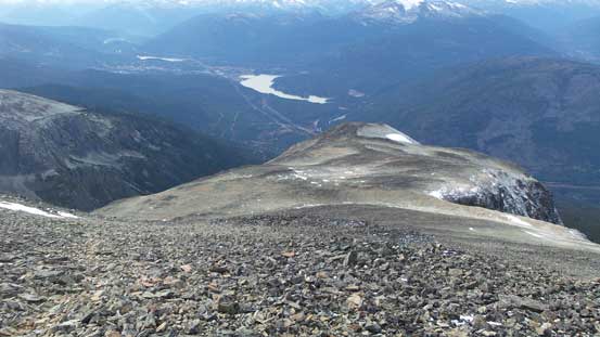 Descending the standard route on Mt. Cook