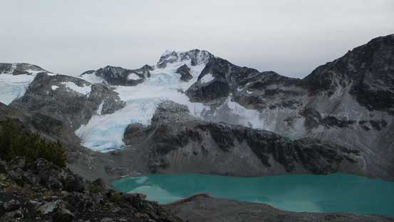 Wedgemount Lake and Wedge Mountain