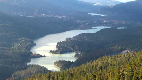 Green Lake by Whistler
