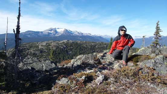 Me on the false summit