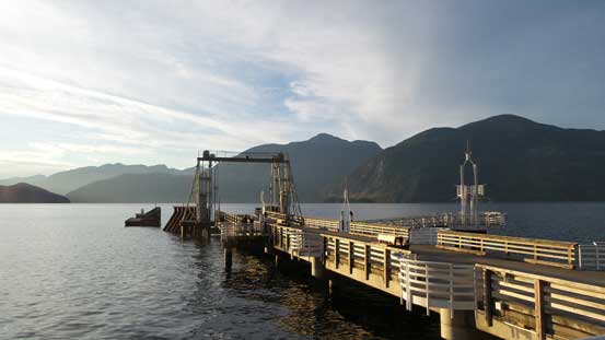Porteau Cove along the Sea-to-Sky Highway