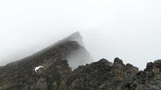 At the Seton/Saddlebag col now