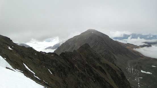 Another brief weather window allowed me to look at Ostinato Peak