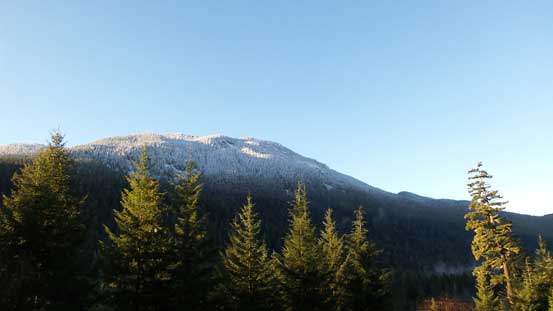 A view from the parking lot..