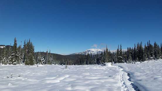 Looking back from the same opening