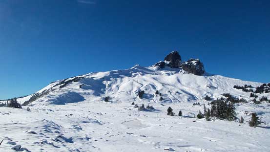 Ahead is the Cinder Flats