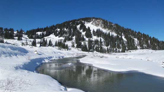 The creek and part of my objective