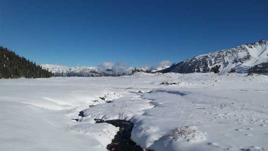 Typical scenery from Cinder Flats