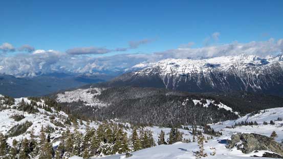 Another picture looking north. In the foreground is part of Empetrum Ridge