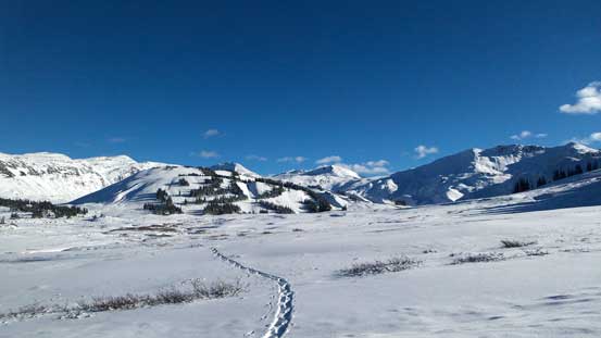 Plodding across the Flats