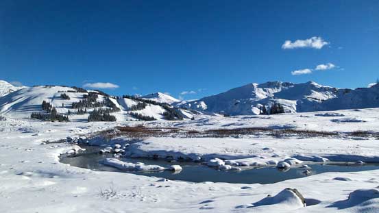 One last view of this creek. It'll soon freeze over