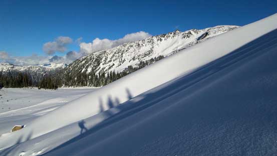 Gorgeous snow formation