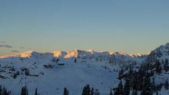 Alpenglow on Metal Dome - Brandywine Mountain Divide