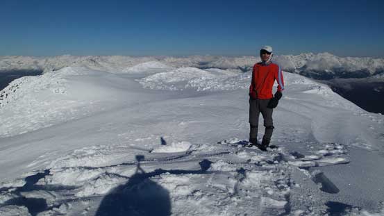 Me on the summit of Rainbow Mountain