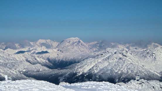 Mt. Sampson is the big one