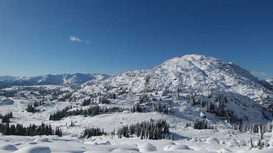 That unnamed peak is looking big again