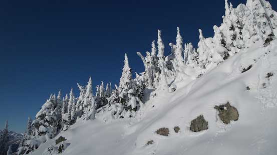 Some steep terrain though