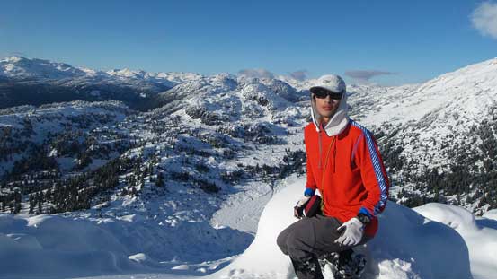 Me on the summit of Gin Peak