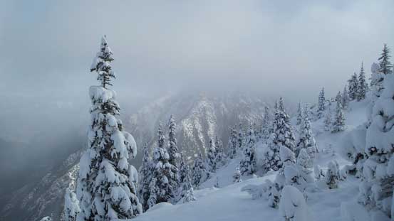 Hitting the ridge, we got to see the other side