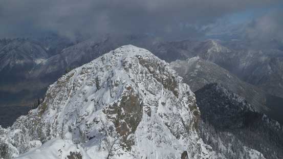 The next highpoint that we didn't have to tag