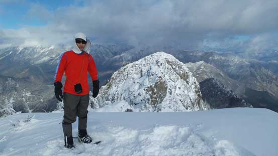 Me on the summit of Northern Peak