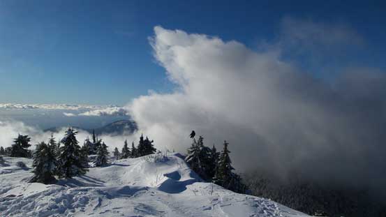 Cool clouds formation
