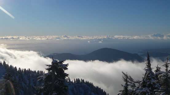 Started to see Bowen Island down by Howe Sound