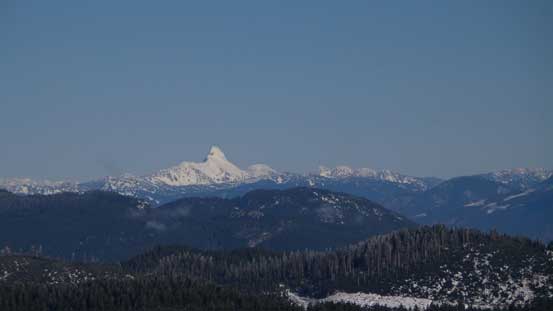 Mt. Urquhart sticking out