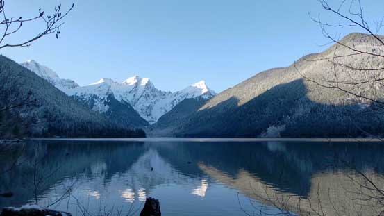 Jones Lake is beautiful in the morning light