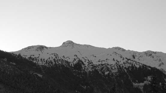 Conway Peak - our objective