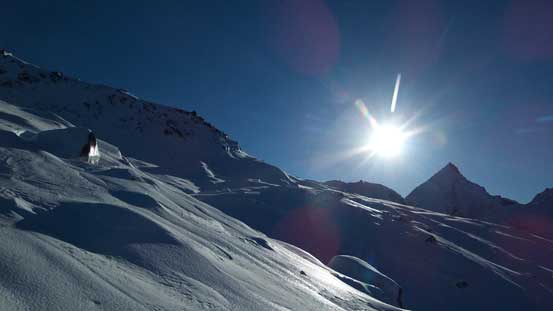 Traversing towards the sun