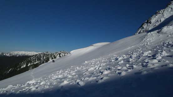 The typical side-hilling traverse