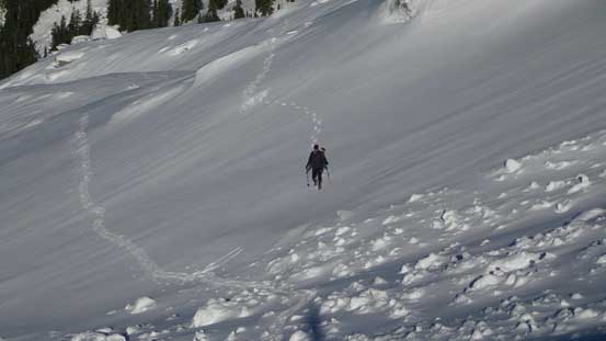 Vlad on crampons now