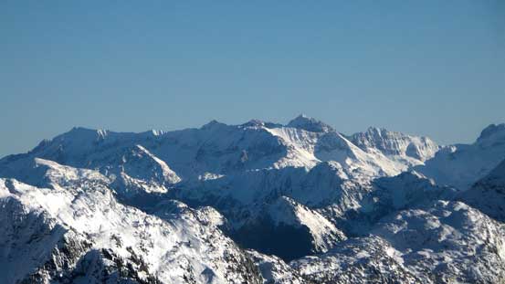 Mt. Spickard just south of the border in the North Cascades
