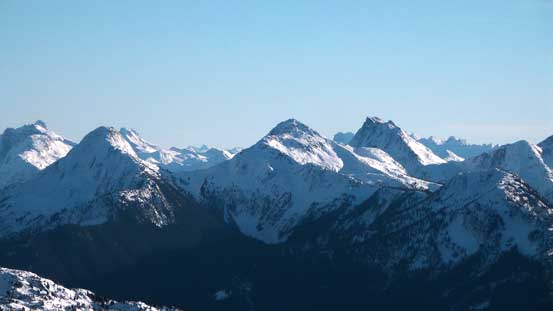 Mt. Webb, MacDonald Peak and Mt. Lindeman group