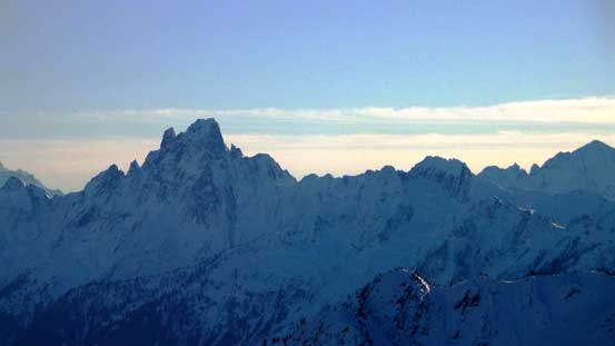 Slesse Mountain - its easiest route goes at 5.6...