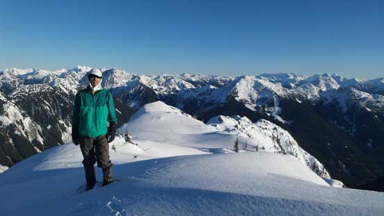 Me on the summit of Conway Peak
