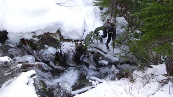 One of the creek crossings