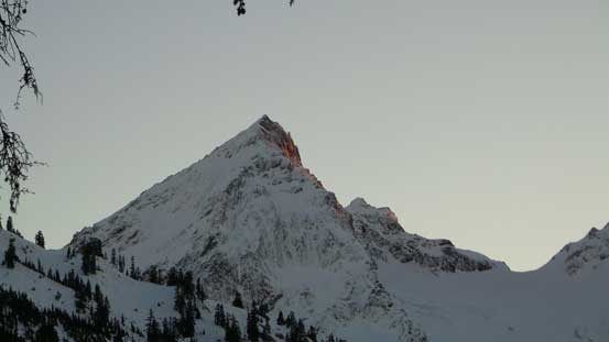 One last look at Foley Peak