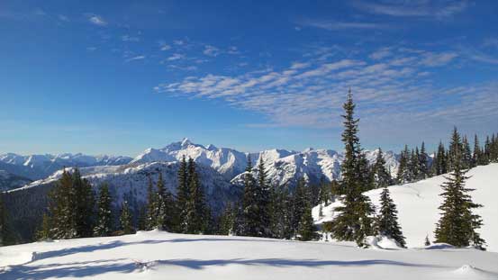 Started to see Silvertip Mountain