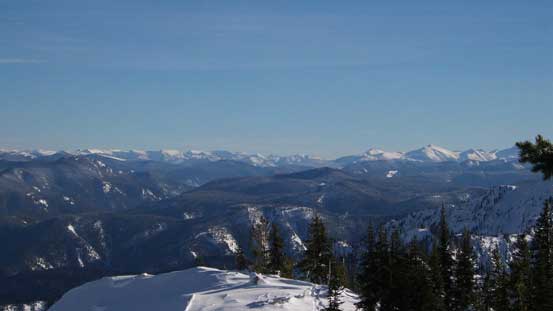 Here's the typical Manning Park scenery
