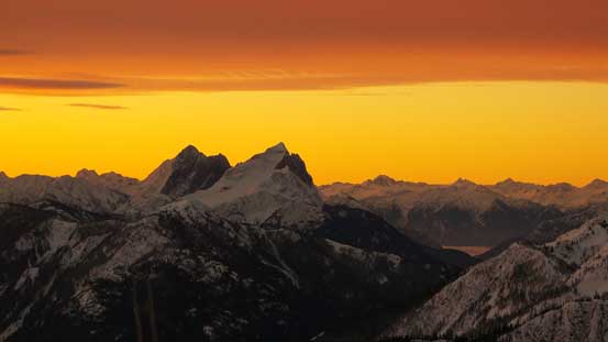Can't get rid of the view of Hozomeen Mountain - one of the harder peaks in the North Cascades