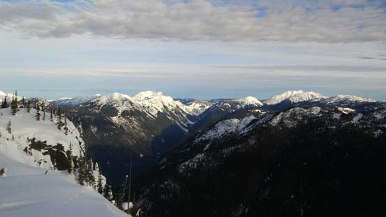 Mt. Dewdney and Snass Mountain on the horizon